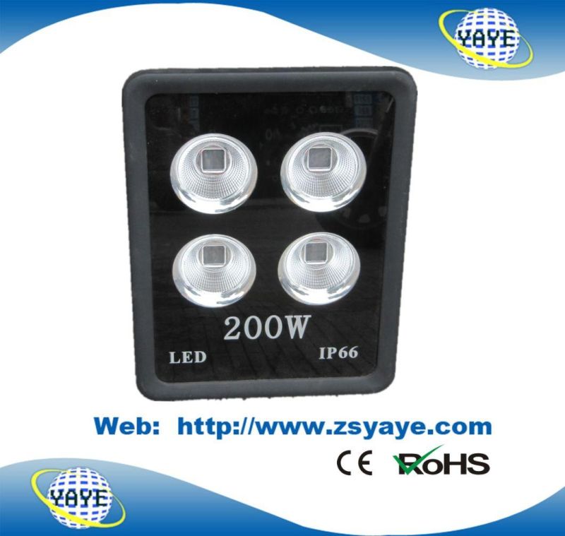Yaye 18 Ce/RoHS/ 3 Years Warranty COB 200 LED Flood Light/ 200W COB LED Tunnel Light with 24000lm