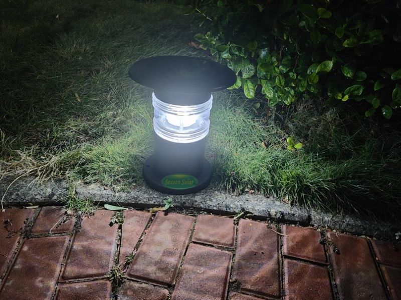 Energy Savinng Lamp Smart LED Pole Light Outdoor Garden Lawn Solar Bollard Light with LED Light