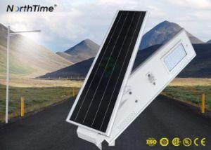 60watt Intelligent Outdoor Lighting LED Solar Garden Street Lamps