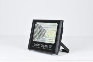 Outdoor Waterproof-IP66 Gray Iron Shell Solar Flood Light