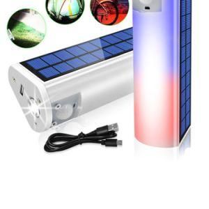 Multifunctional Solar Light 650lm Portable Solar Flashlights Torches Phone Charger Outdoor Indoor Waterproof Lamp for Camping