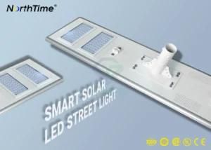 Outdoor IP65 All in One Motion Sensor Intelligent 70W 80W 100W 120W LED Solar Street Light
