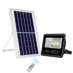 25W Solar Flood Light with Remote Control for Outdoor Usage