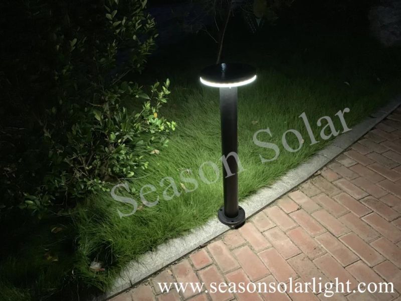Smart LED Lighting Garden Lawn Outdoor 5W Bollard Light with Solar System & LED Lamp