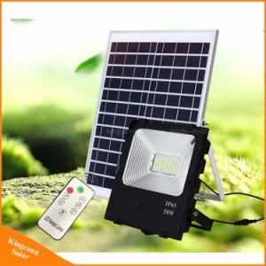 Solar Powered LED Flood Light 50W Outdoor Lamp for Home Garden
