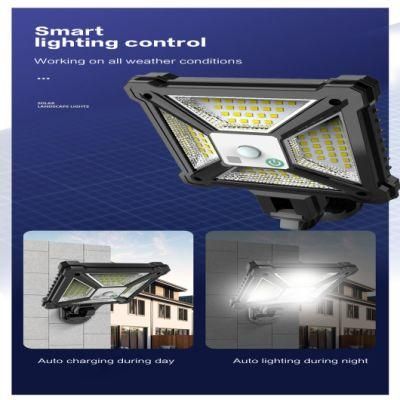 IP66 LED Waterproof Outdoor Garden Motion Sensor up Down Solar Wall Lights for Amazon Facebook