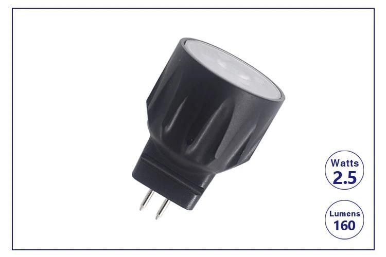 Lt108 High-Quality Die-Cast Aluminum 2.5W Gu4.0 Mr8 Lamp for Outdoor Landscape Lighting &Spot Light Fixtures