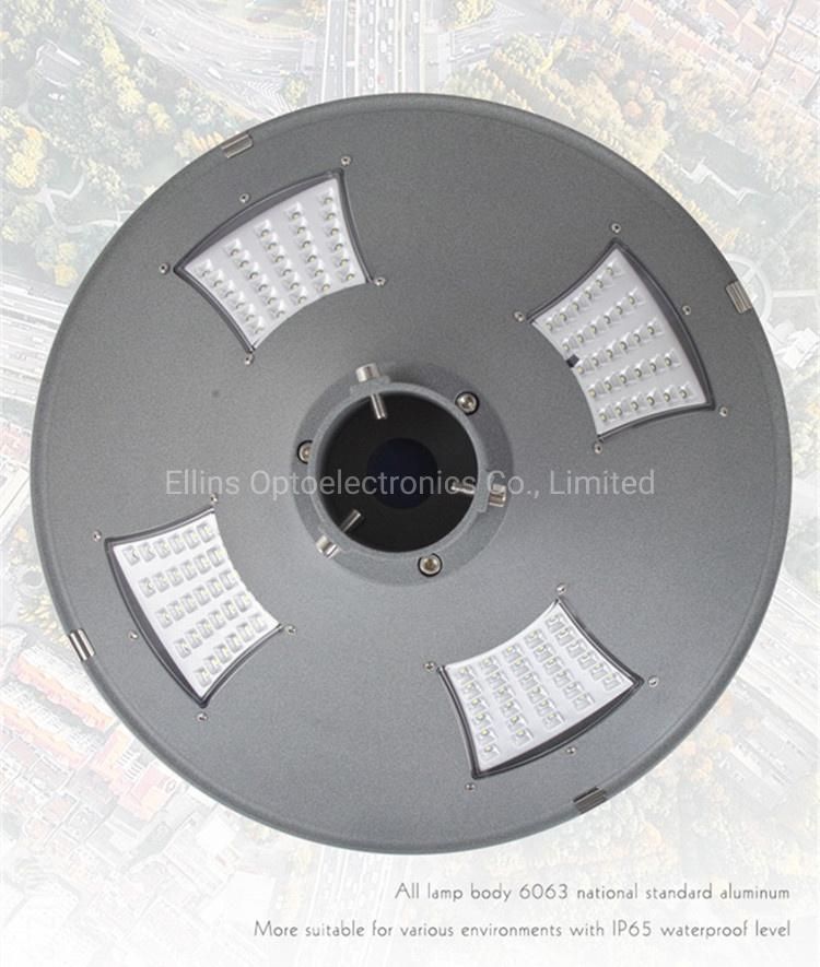Die-Casting Aluminum Lithium Battery 20W UFO Solar Garden Light