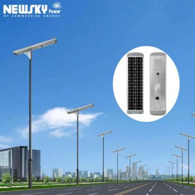 Factory Price 120W High Integrated CREE 3030 Solar Street Lamp for Main Road