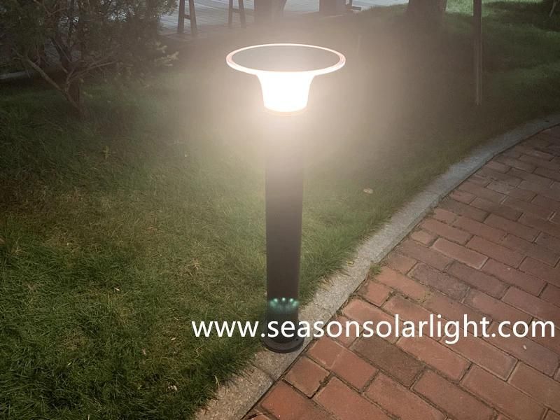 Factory New Portable LED Light Outdoor Lighting 5W Solar Lawn Light with Solar Power System