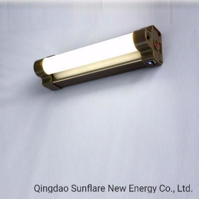 Portable LED Solar Lamp with Mobile Phone Charger for Home Use