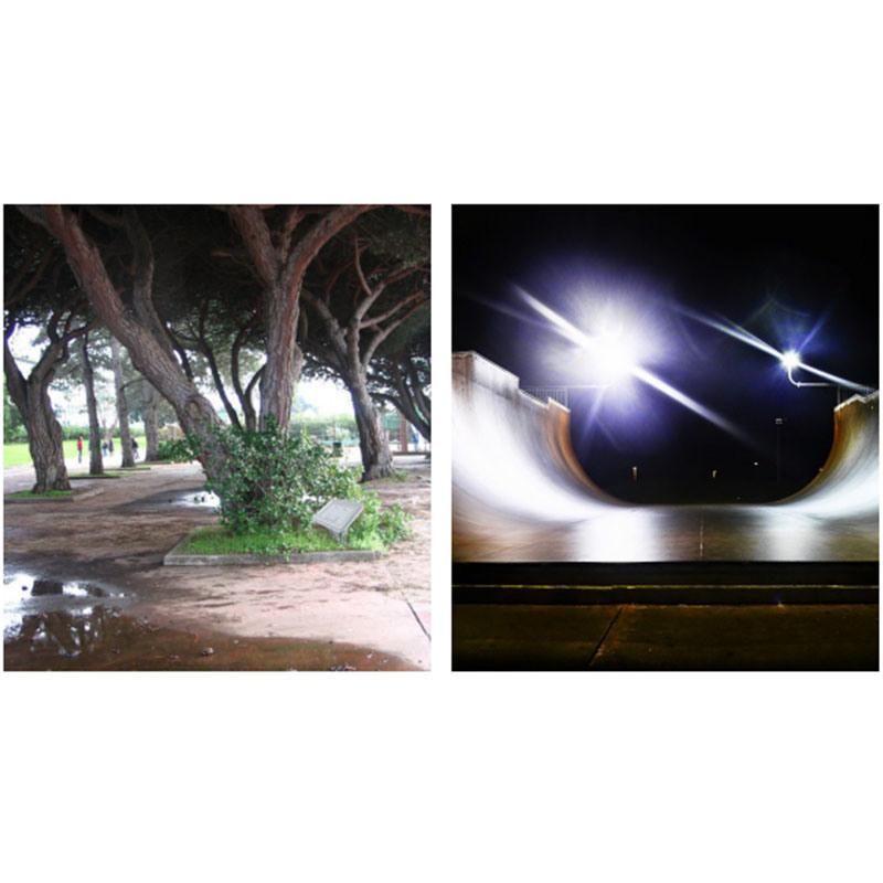 80W Poly Solar Flood Light 3000lm Easy Installation Integrated 6-8m Installation Height