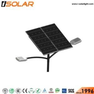 Decorated 70W Solar Powered LED Parking Lot Lamp