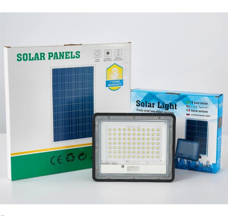 Yaye 18 Hot Sell 150W Solar Flood Lamp / Outdoor Solar LED Garden Lamp for Building (Available Watt: 50W/80W/150W/200W/300W)