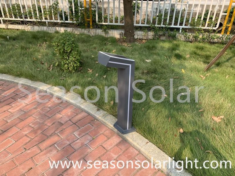 Garden Bollard Pathway LED Decking Lighting Outdoor Solar Landscape Light with LED Light