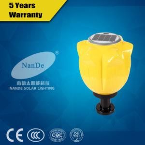 New Aluminum Housing Pole Solar Light LED Solar Post Light