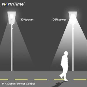 Phone APP Control 60W Integrated Outdoor LED Solar Street Light