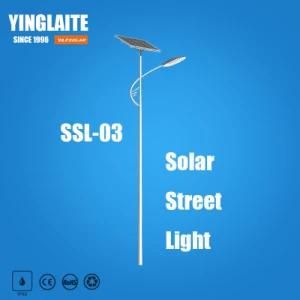 High Lumens Bridgelux CREE 8m Pole 80W Solar Street Light
