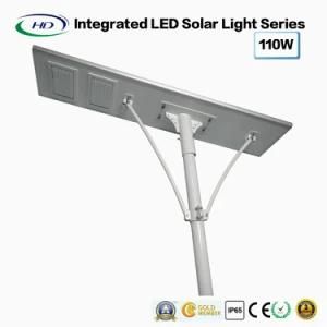 110W Integrated Solar LED Street Light