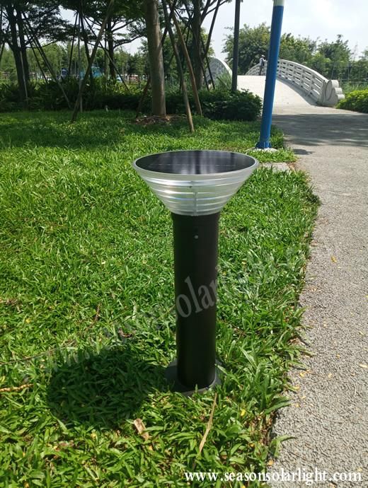 Factory Energy LED Lighting Ce 5W Solar Garden Lamp Outdoor Pathway Lighting LED Pole Solar Lamp