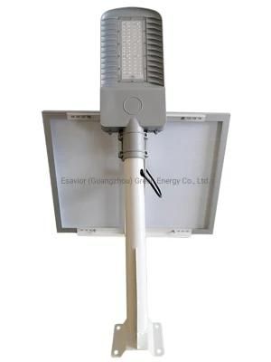 Outdoor Energy Saving Lamp Solar LED Street Flood Light with Grade a LiFePO4 Lithium Battery