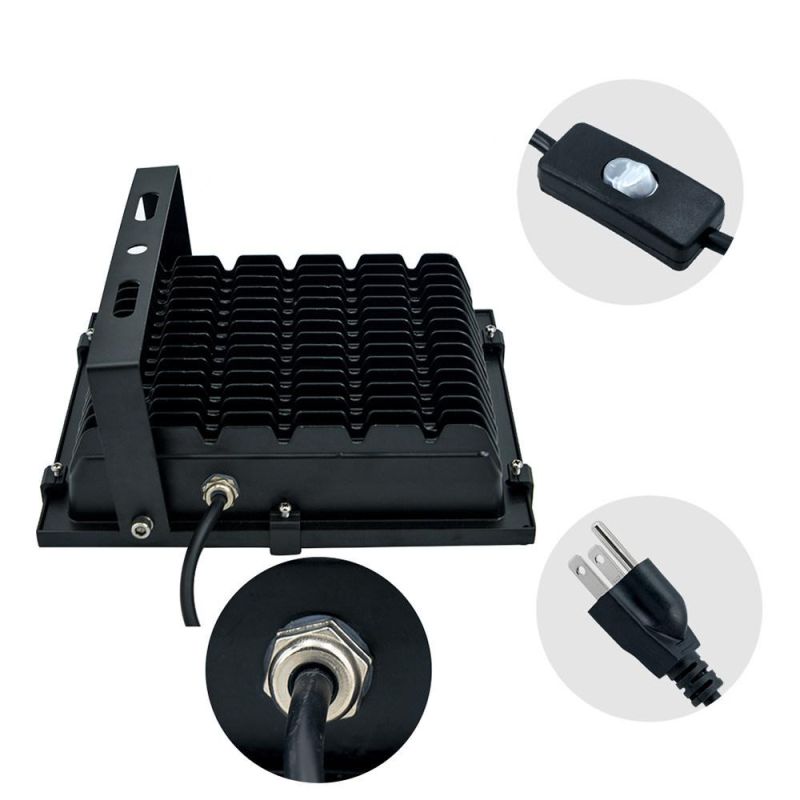 Home Depot Outdoor LED Flood Lights Waterproof IP66 LED Soalr Street Light for Park Stadiums 200W SKD LED Floodlight