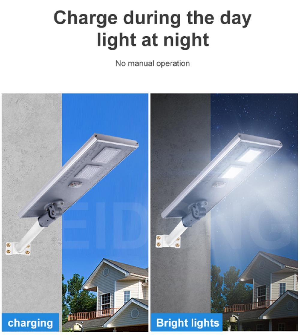 All In One Intergrated Waterproof Micros-Motion Sensor Solar LED Street Light With CE RoHS IP66
