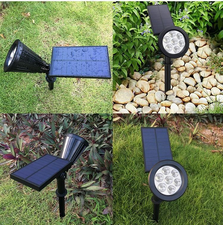 IP65 4W RGBW Decorative Solar Panels Lights