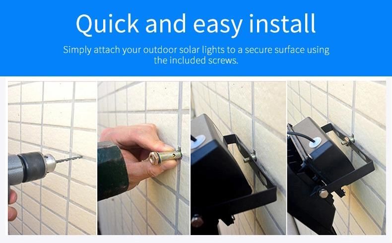 2021 Outdoor Lamp 25W-1000W Solar Panel Energy System LED Street Lighting High Power LED Road Flood Canopy Garden Wall Yard Parking Light Solar Flood