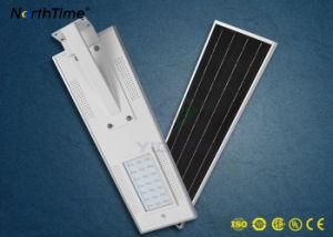 All-in-One LED Solar Street Light with Lithium Battery Solar Panel