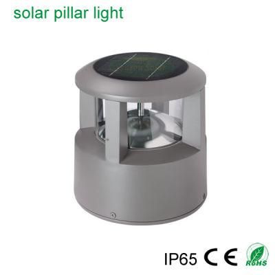 High Lumen Lighting Ce Die Casting Alu. Bright LED Garden Light with Solar Panel &amp; LED Chip Lights