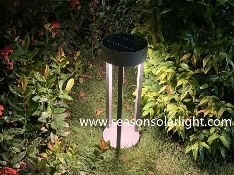High Lumen Solar Power Light LED Outdoor Bollard Lighting for Garden Pathway Lighting
