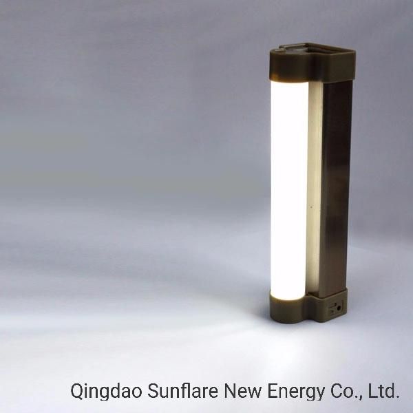 Hanging Solar Tube Lantern Lamp Light with USB for Home and Camping