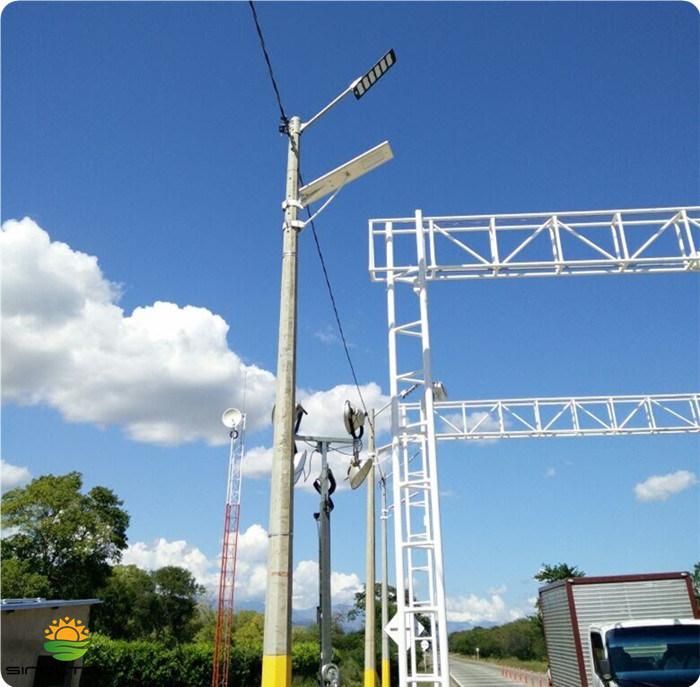 40W LED Integrated Solar Powered Outdoor Lighting with APP Control by Bluetooth