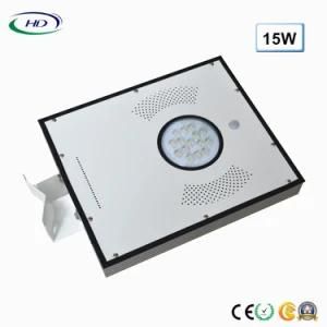 2018 Economical Type 15W Integrated LED Solar Garden Light