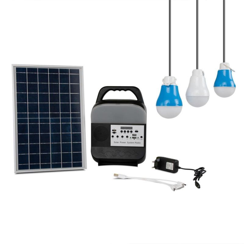 Solar Power Generation/Solar Emergency Light /Radio Bluetooth Solar System