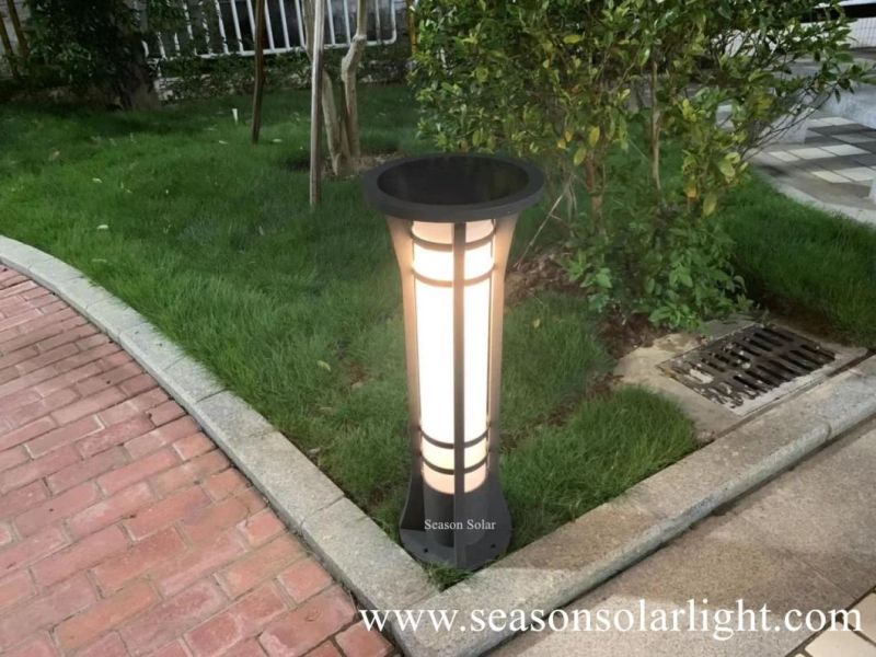 High Lume Energy Lighting CE Outdooor Garden Light Decking Lawn Lighting with 5W Solar Panel System