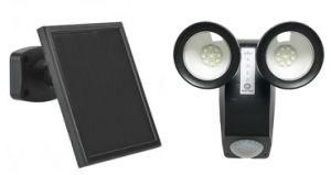 Twin Head PIR Sensor Solar LED Light, Duble Head Solar LED Light with Good Price