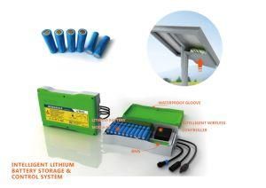 150W Outdoor High Efficiency Big Power LiFePO4 Ncm Lithium Battery LED Solar Lighting Solution