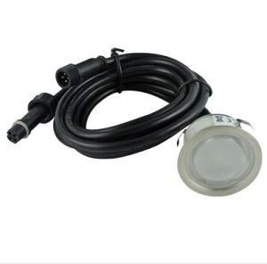 Stainless Steel 0.4W DC 12V Outdoor LED Deck Light IP67 LED Decoration Lighting Deck Lamp Set of 10 (CW WW R G B RGB)