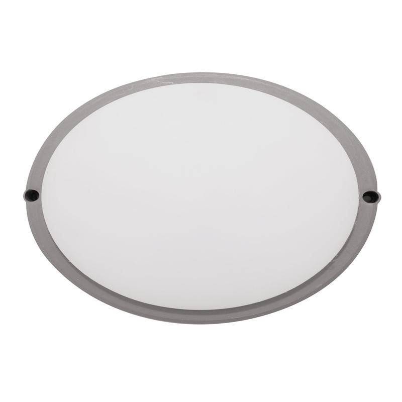 Classic B2 Series Energy Saving Waterproof LED Lamp 15W Round Grey for Shower Room