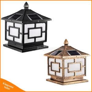 Outdoor Decorative Solar Pillar Light Solar Post Light for Garden