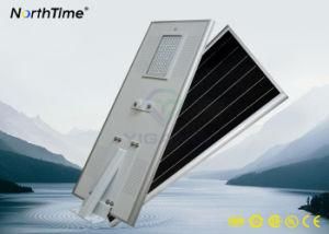 Aluminum Alloy Case LED Outdoor Lighting 80W Solar Street Lamp