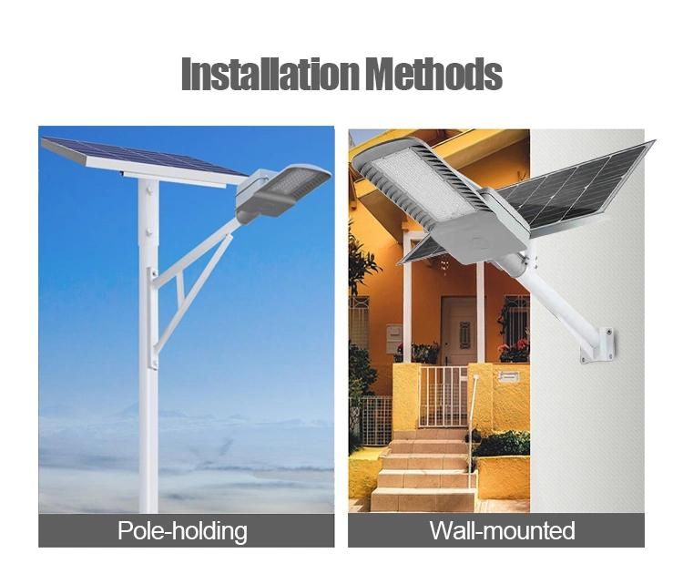 High Brightness Garden Automatic Energy Separate LED Solar Street Light