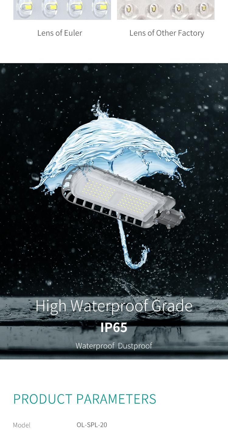 New Waterproof 20W Solar LED Street Light School Yard Garden Road Lighting