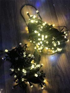 Waterproof IP65 Outdoor Multiple Colors Green LED Christmas Light String