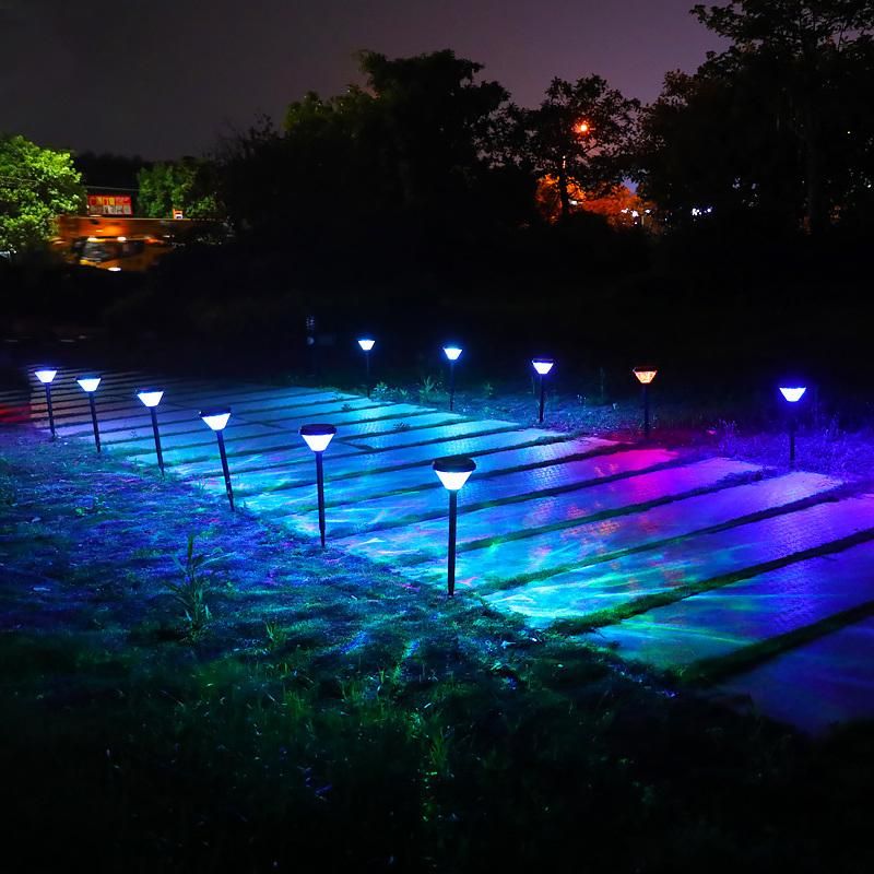 Low Voltage Aluminum Body Lights Flood Energy Solar Lighting Pole Decorations Outdoor Lamp LED Solar Garden Light