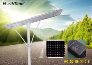 IP65 Sunpower Panel Energy-Saving Time Control LED Solar Street Lamps