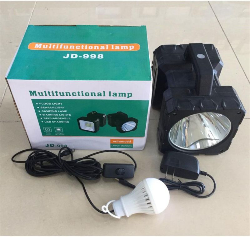 Yaye 2021 Hot Sell 30W USB Portable Solar LED Spotlight /Solar Multifunctional Lamp