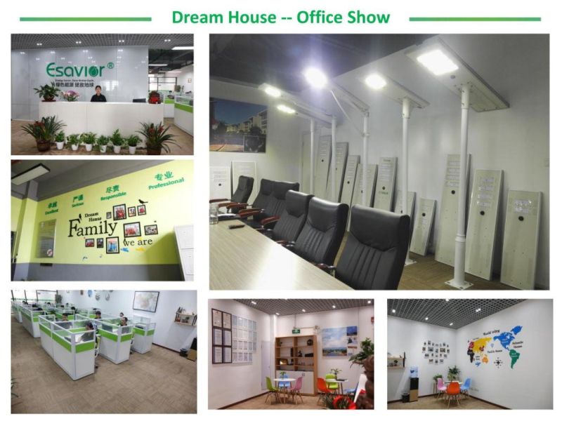 LED Solar Garden/Wall Street Light Outdoor Solar Sunflower Light with High-Quality Metal Casings